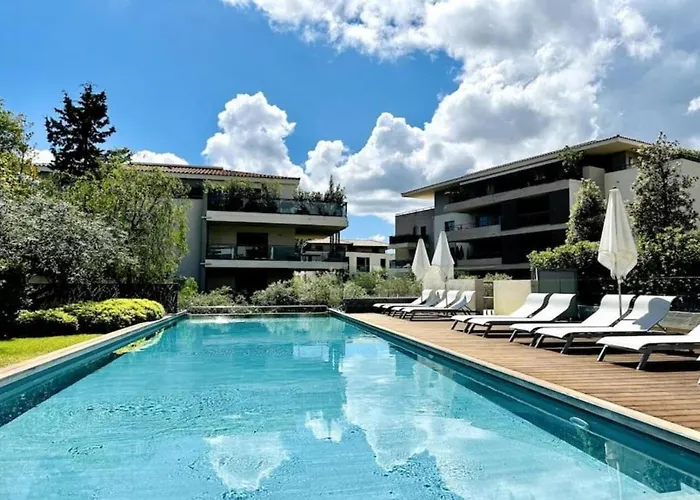 Appartement Casita 4 - Avec Piscine, Gym & Parking Saint-Tropez